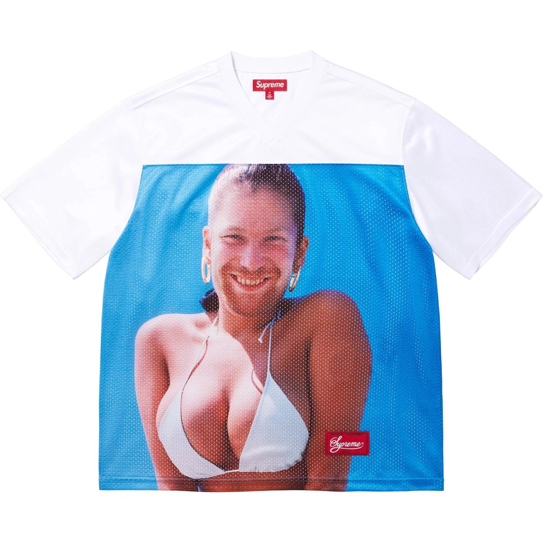 Supreme Supreme Aphex Twin Football Jersey (SS25) - White - $118