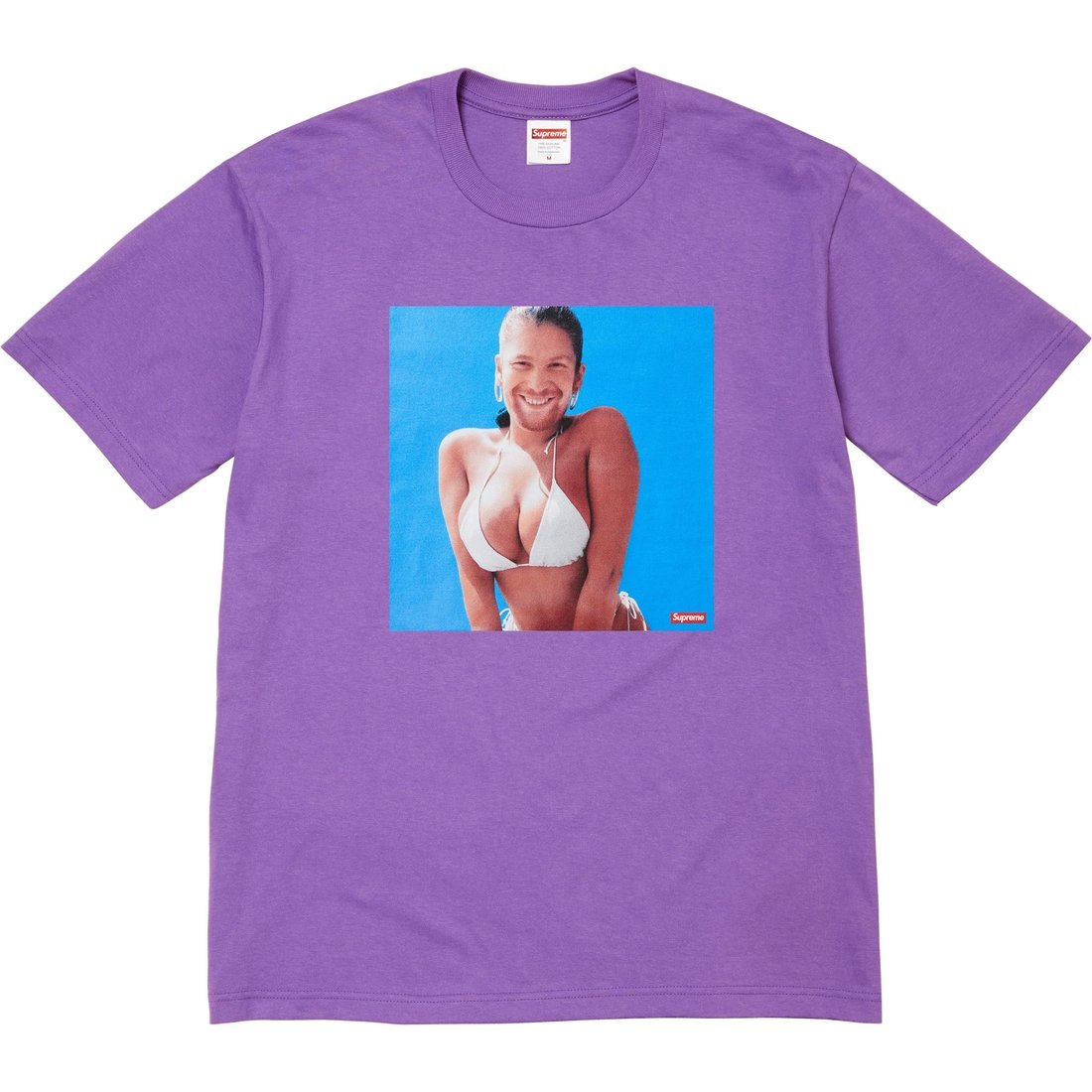 Details on Supreme Aphex Twin Windowlicker Tee Purple from spring summer
                                                    2025 (Price is $54)