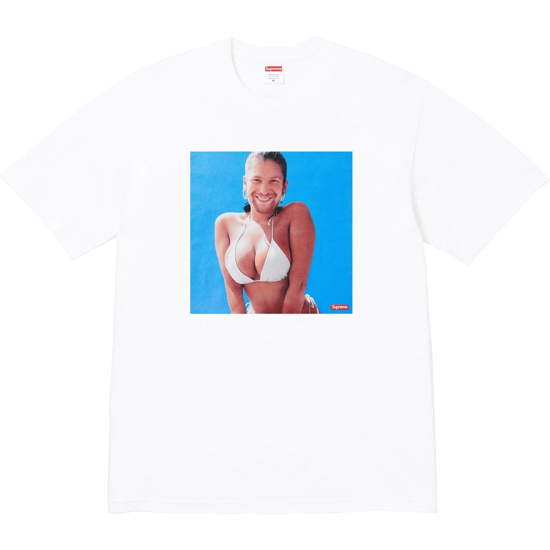 Details on Supreme Aphex Twin Windowlicker Tee White from spring summer
                                                    2025 (Price is $54)