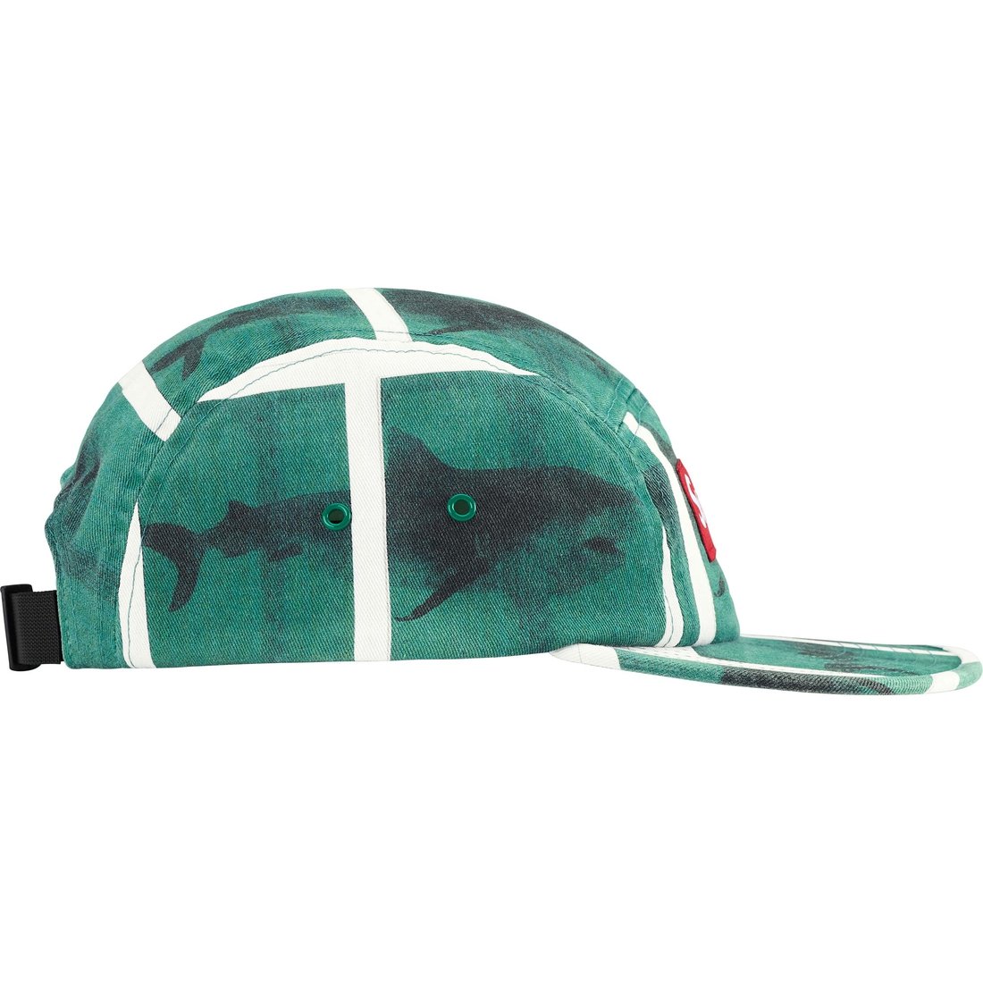 Details on Supreme Damien Hirst Camp Cap White from spring summer
                                                    2025 (Price is $66)