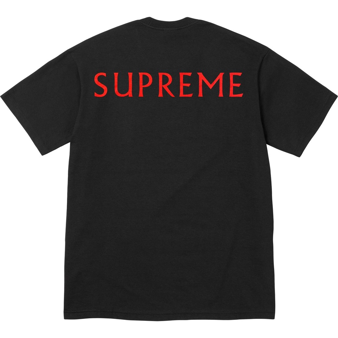 Details on Supreme Damien Hirst Tee Black from spring summer
                                                    2025 (Price is $48)