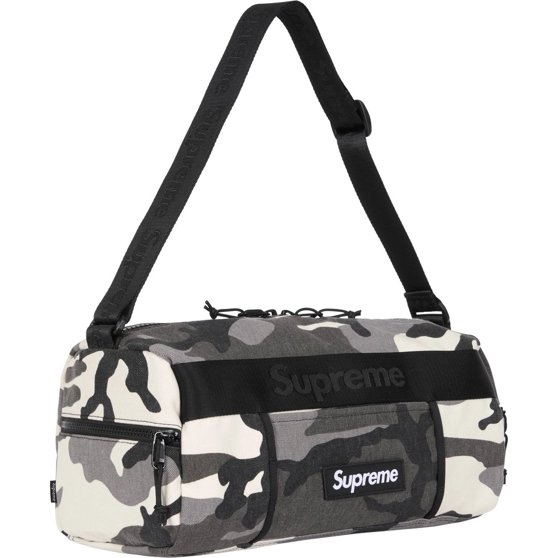 Details on Utility Bag Snow Camo from spring summer
                                                    2025 (Price is $110)