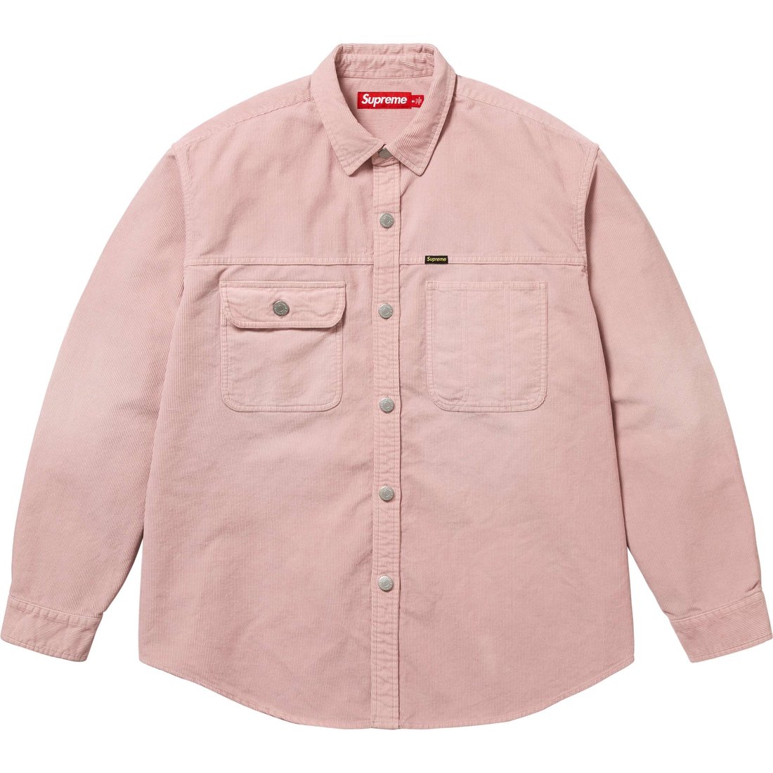 Details on Washed Corduroy Shirt Dusty Pink from spring summer
                                                    2025 (Price is $148)