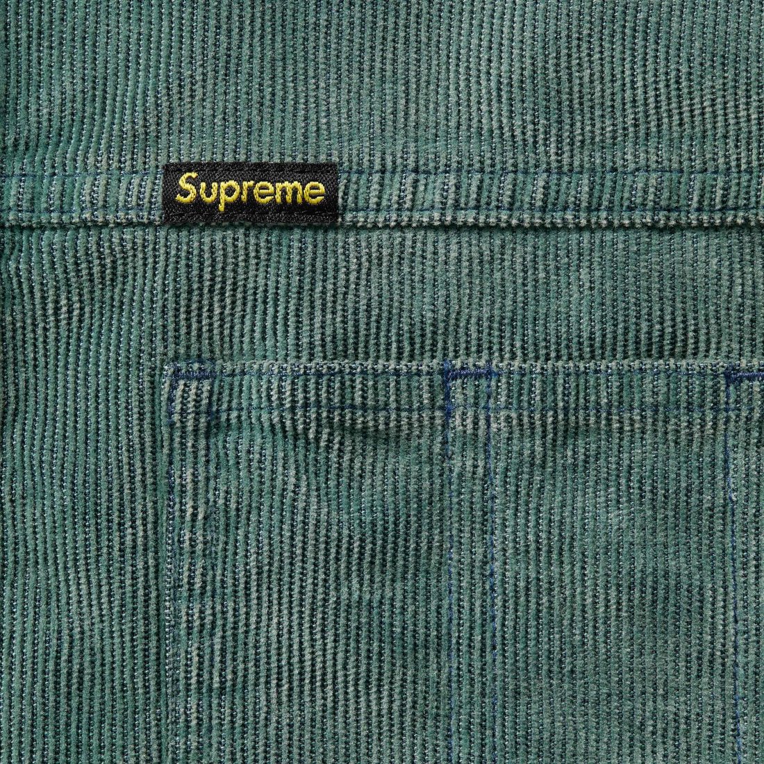 Details on Washed Corduroy Shirt Sage from spring summer
                                                    2025 (Price is $148)