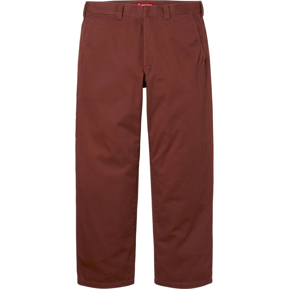 Details on Work Pant Mahogany from spring summer
                                                    2025 (Price is $128)