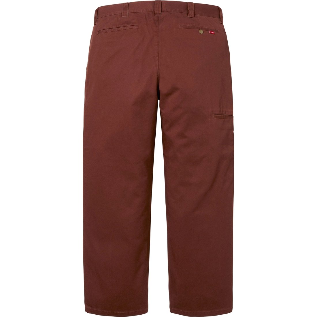 Details on Work Pant Mahogany from spring summer
                                                    2025 (Price is $128)