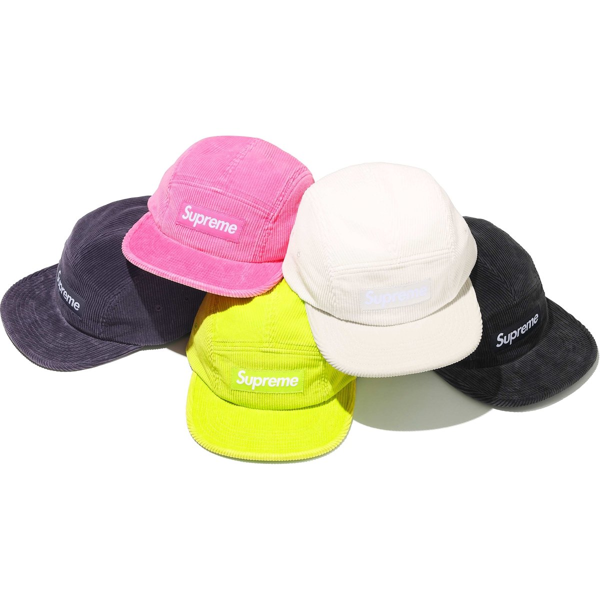 Supreme Corduroy Camp Cap for spring summer 25 season