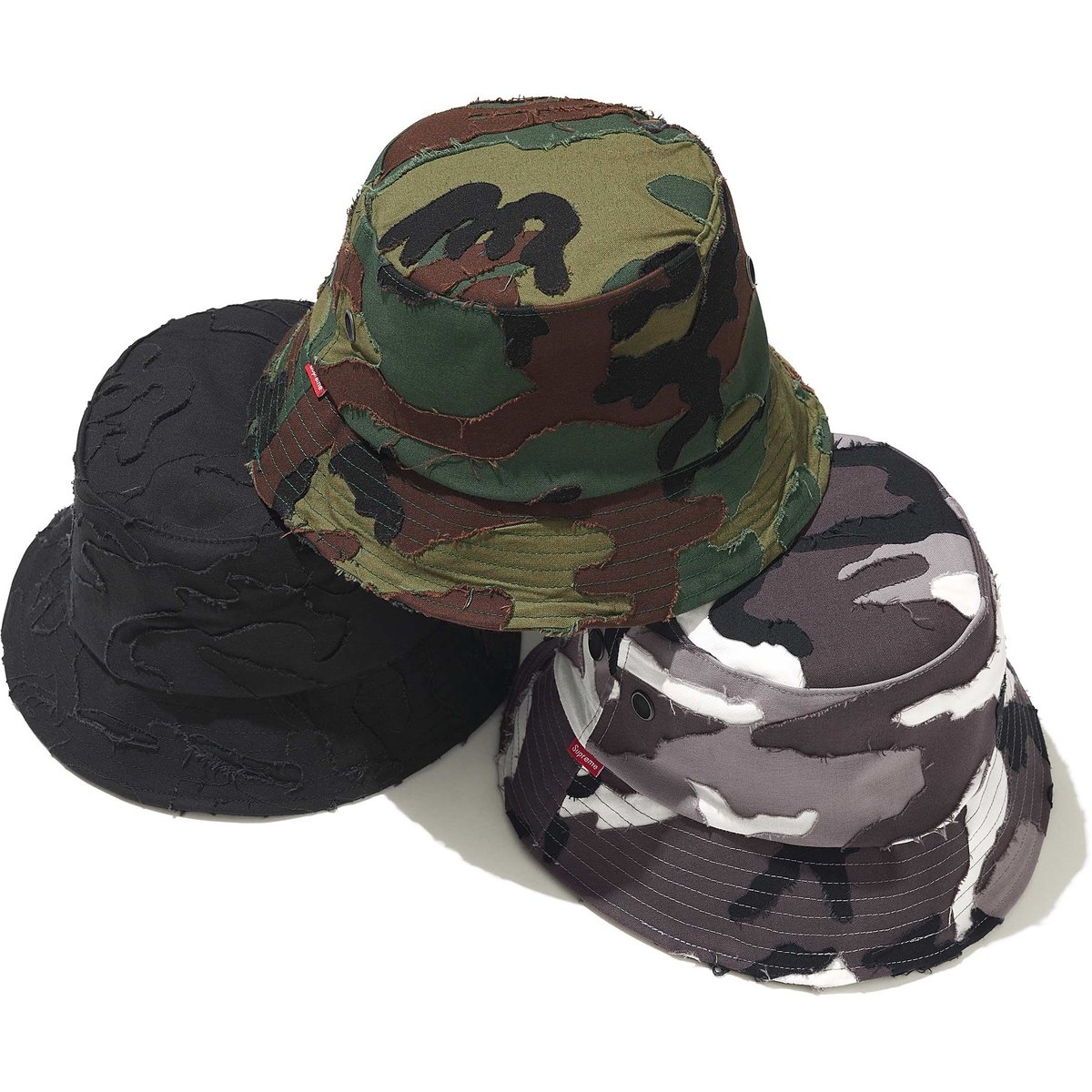 Supreme Layered Camo Crusher for spring summer 25 season