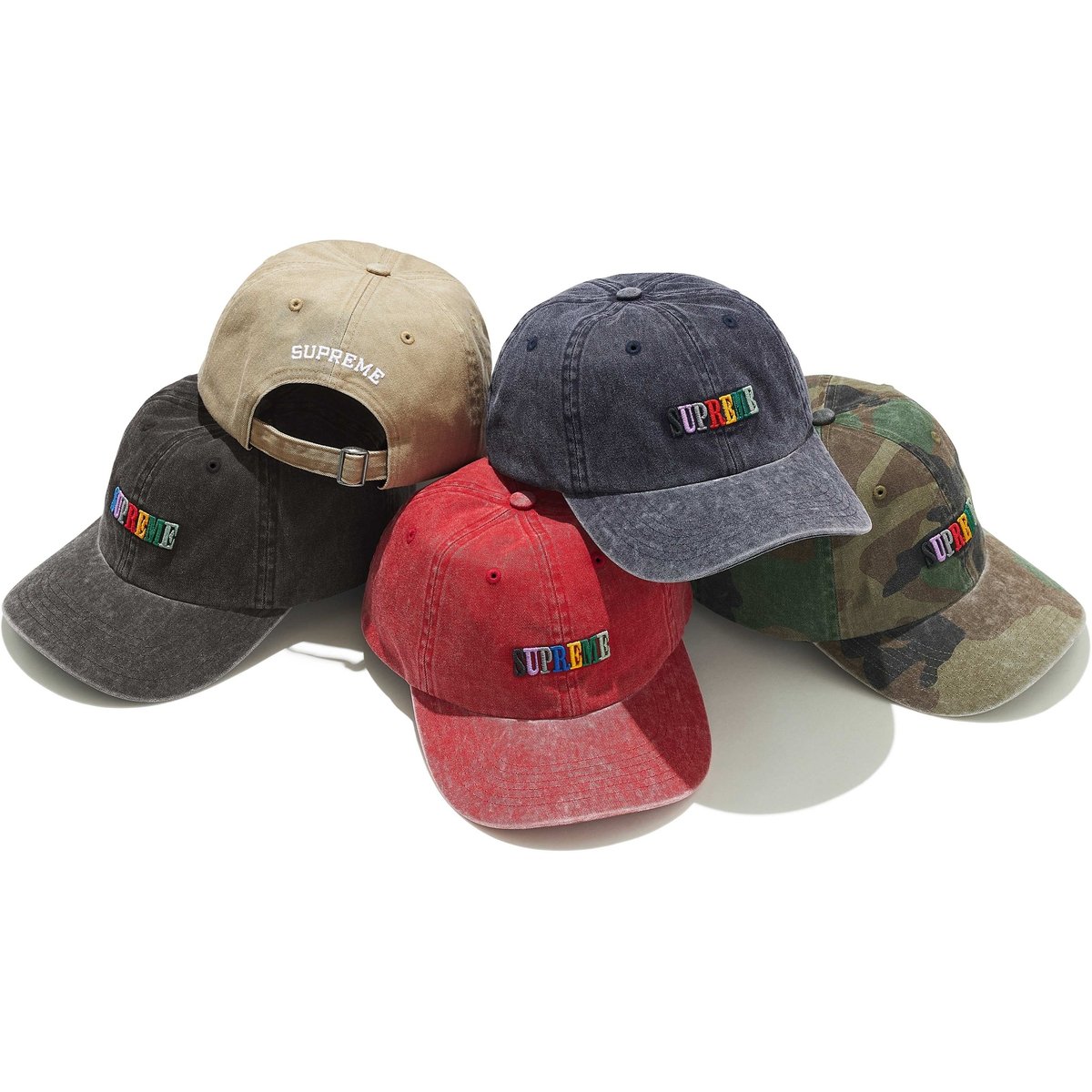 Supreme Pigment Dye 6-Panel for spring summer 25 season