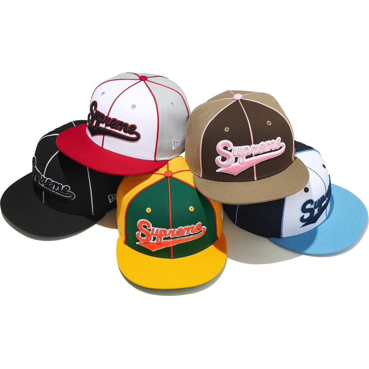 Supreme Piping Script Logo New Era for spring summer 25 season