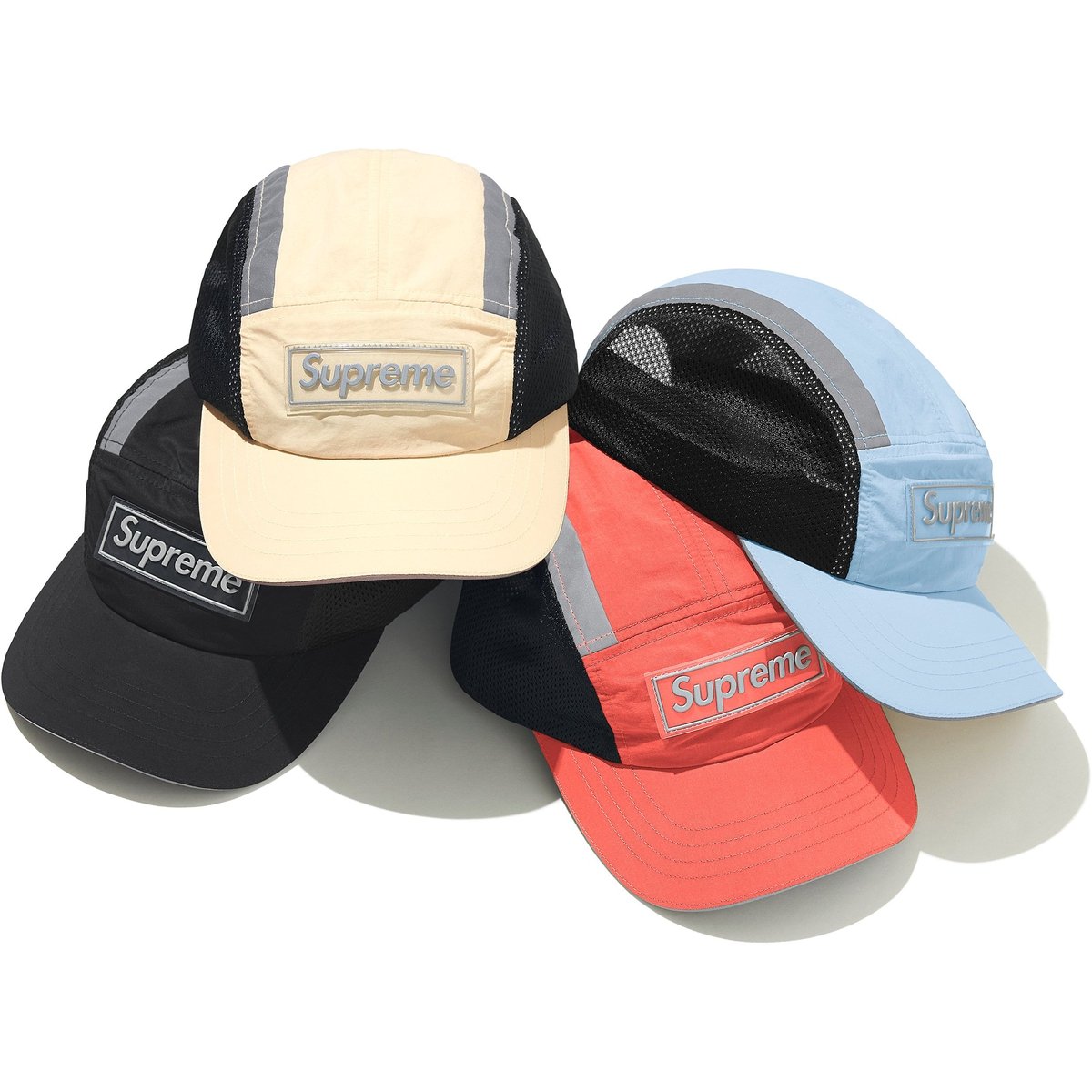 Supreme Side Mesh Camp Cap for spring summer 25 season