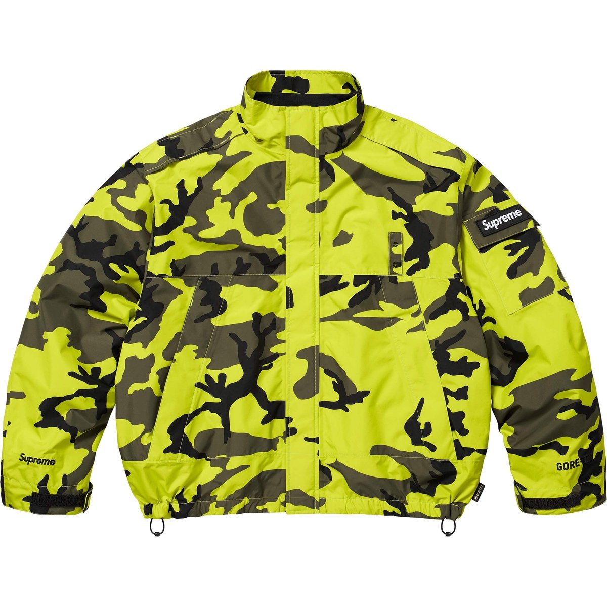 Details on 2-in-1 GORE-TEX Shell + Quilted Liner Vest Fluorescent Camo from spring summer
                                                    2025 (Price is $398)