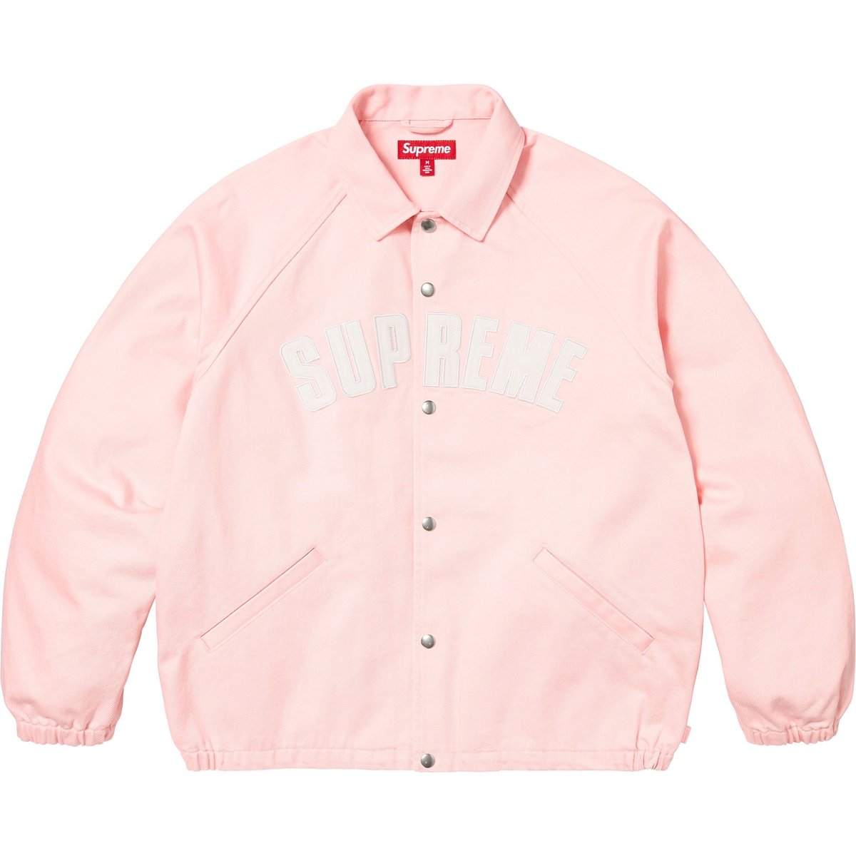 Details on Arc Denim Coaches Jacket Light Pink from spring summer
                                                    2025