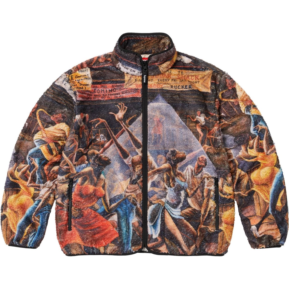 Details on Ernie Barnes Fleece Jacket Multicolor from spring summer
                                                    2025