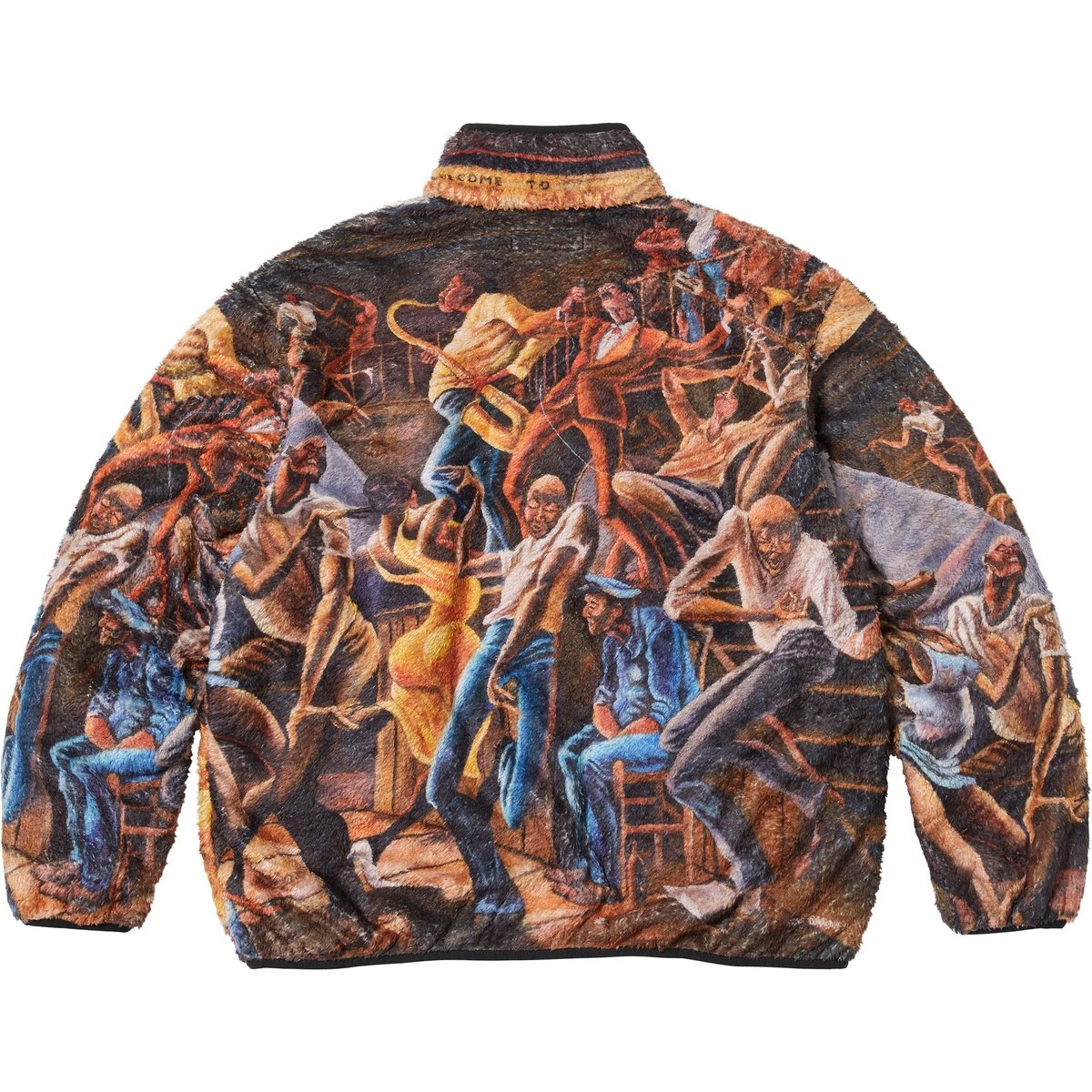 Details on Ernie Barnes Fleece Jacket Multicolor from spring summer
                                                    2025