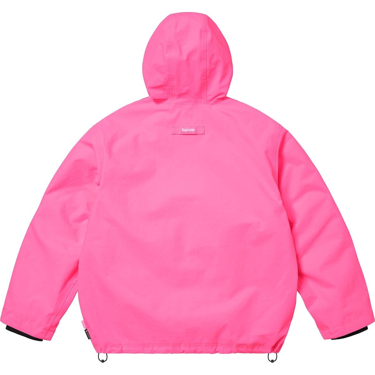 Details on GORE-TEX Stripe Hooded Jacket Fluorescent Pink from spring summer
                                                    2025