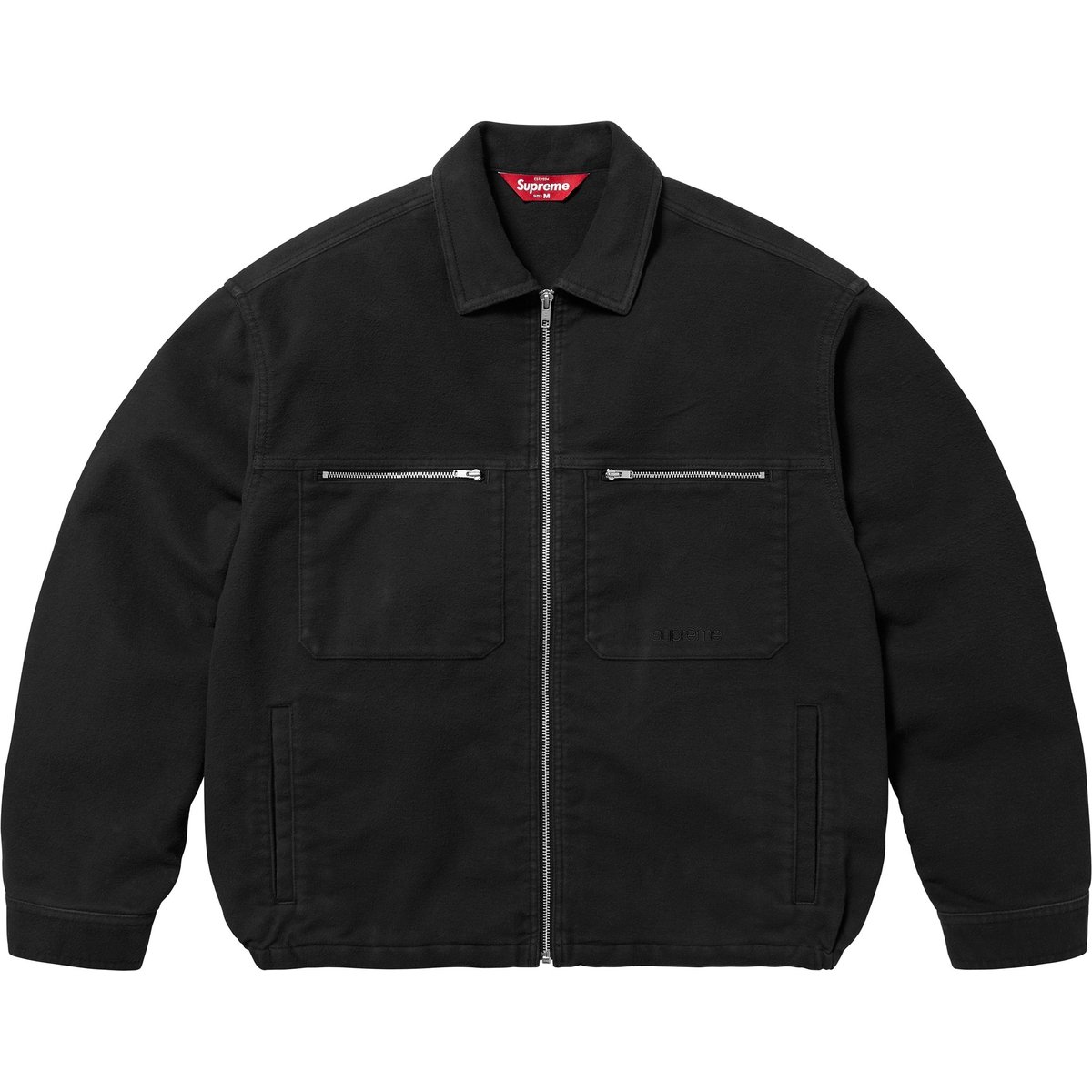 Details on Moleskin Work Jacket Black from spring summer
                                                    2025