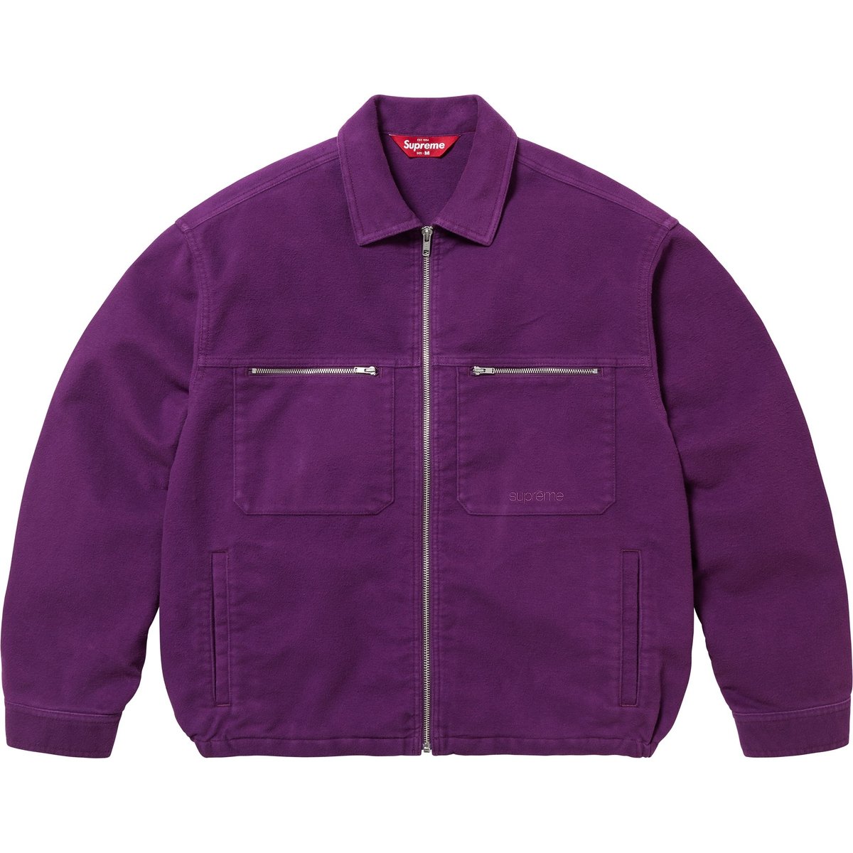 Details on Moleskin Work Jacket Purple from spring summer
                                                    2025