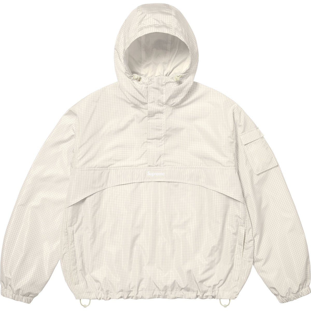 Details on Reflective Ripstop Anorak White from spring summer
                                                    2025