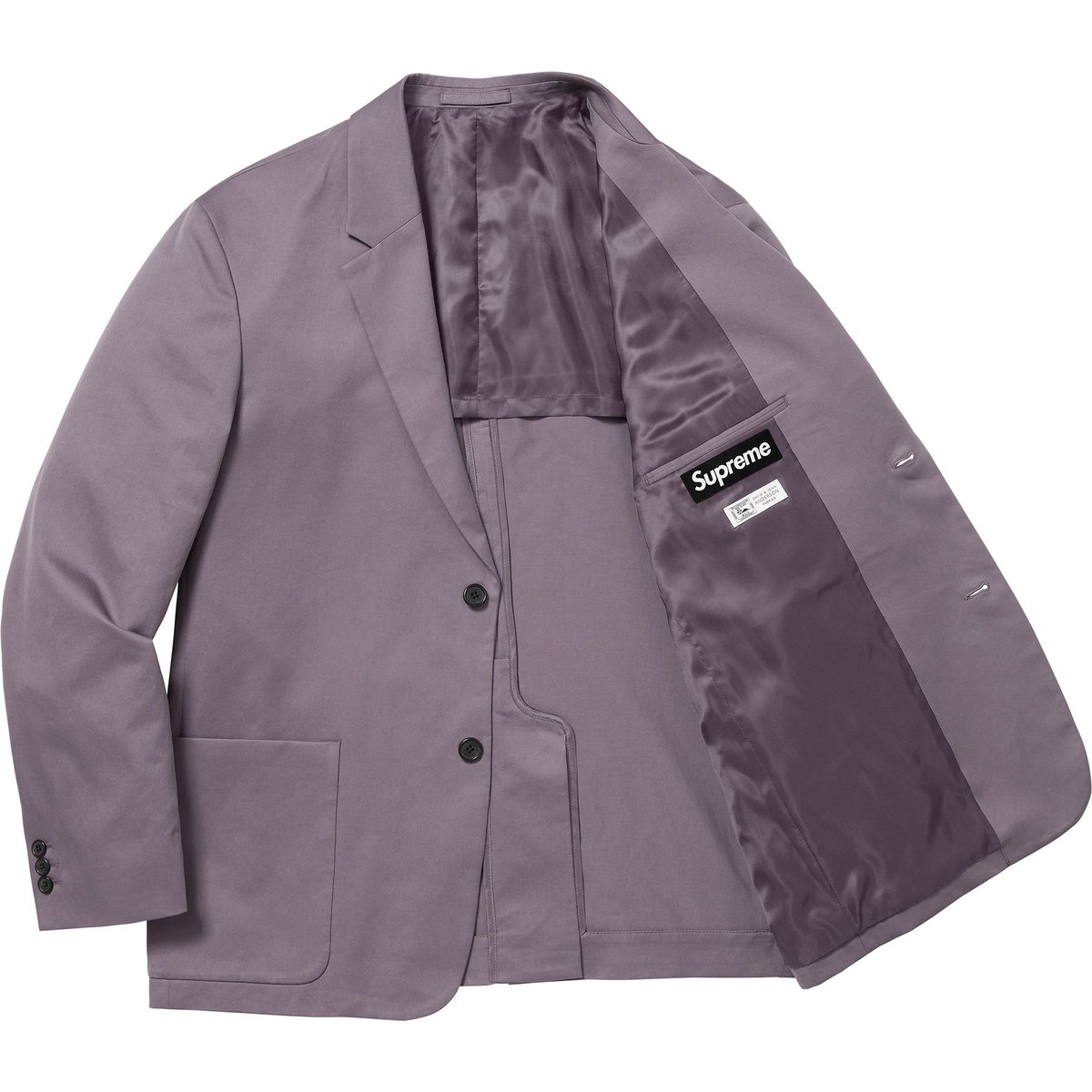 Details on Sea Island Cotton Suit Purple from spring summer
                                                    2025