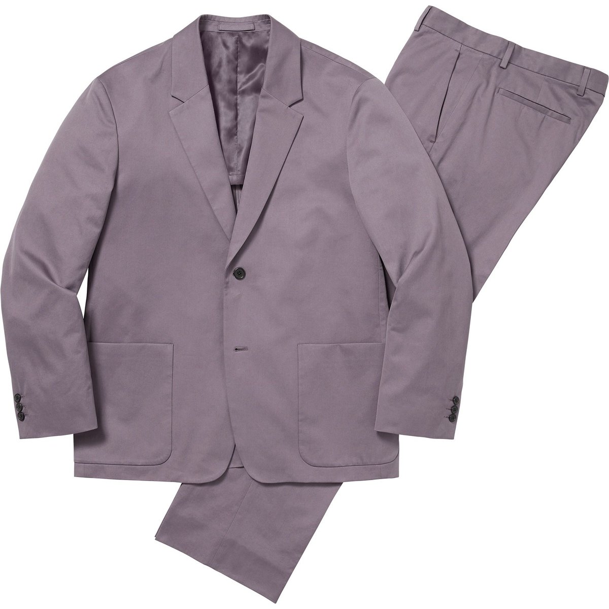 Details on Sea Island Cotton Suit Purple from spring summer
                                                    2025