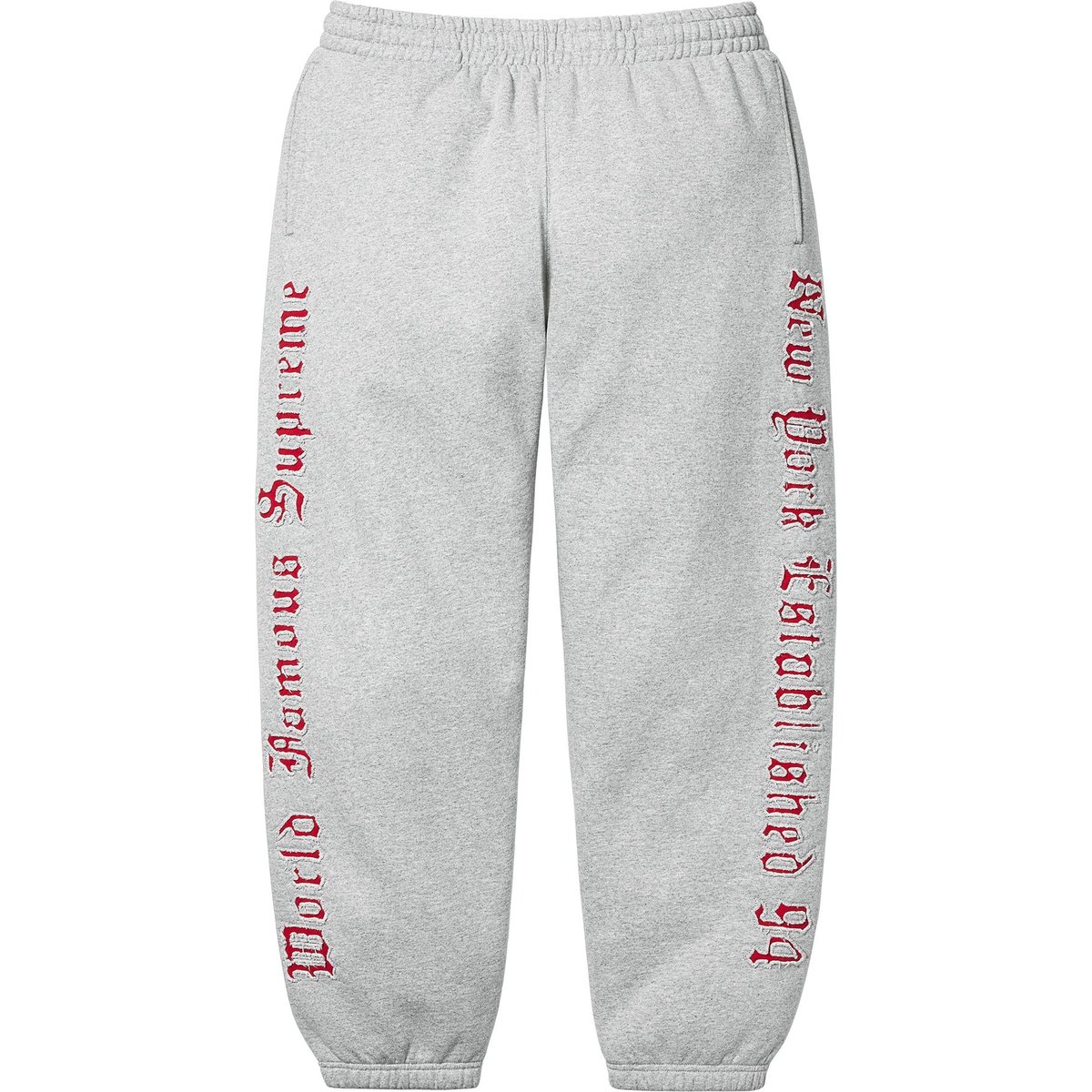 Details on Contrast Cutout Sweatpant Heather Grey from spring summer
                                                    2025