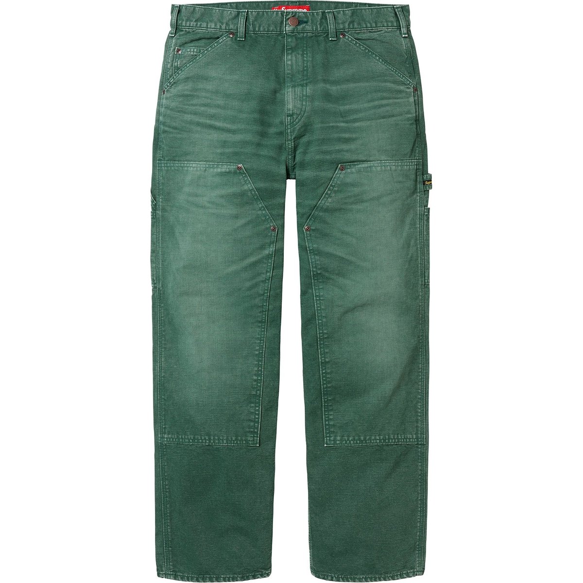 Details on Worn Double Knee Painter Pant Green from spring summer
                                                    2025