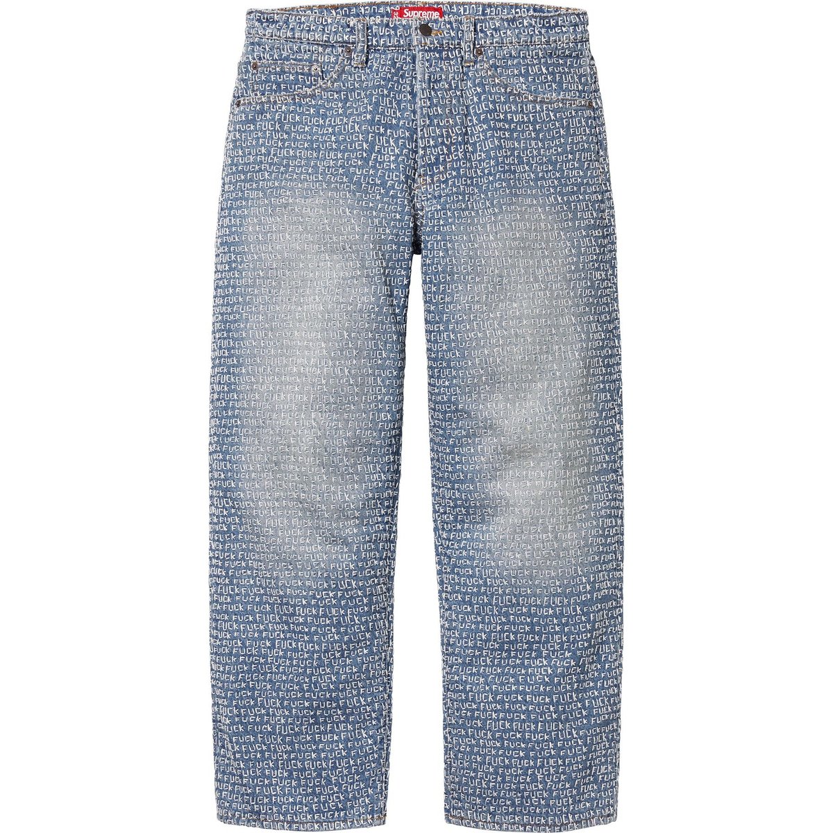 Details on Fuck Stitch Loose Fit Jean Blue from spring summer
                                                    2025