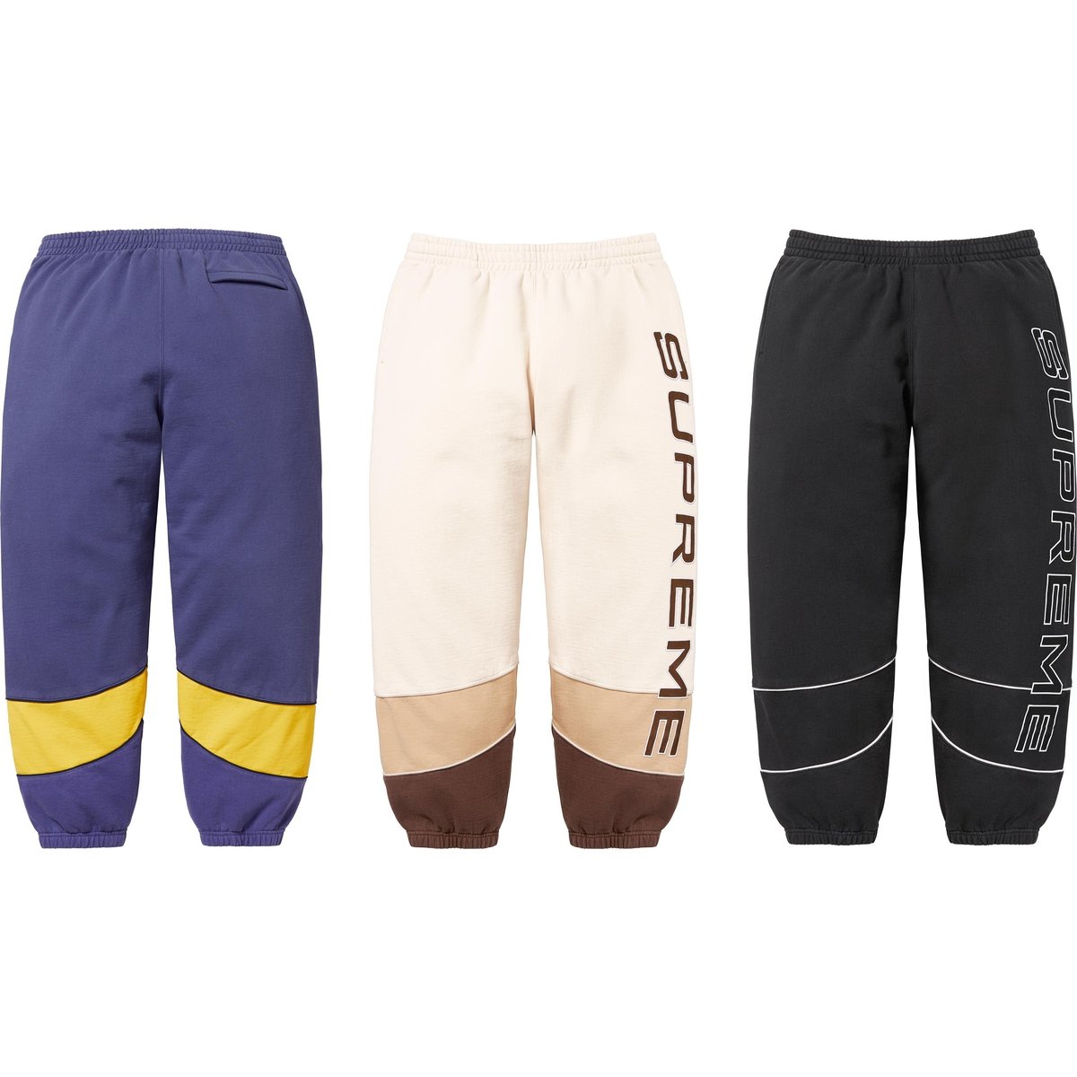 Supreme Paneled Sweatpant for spring summer 25 season