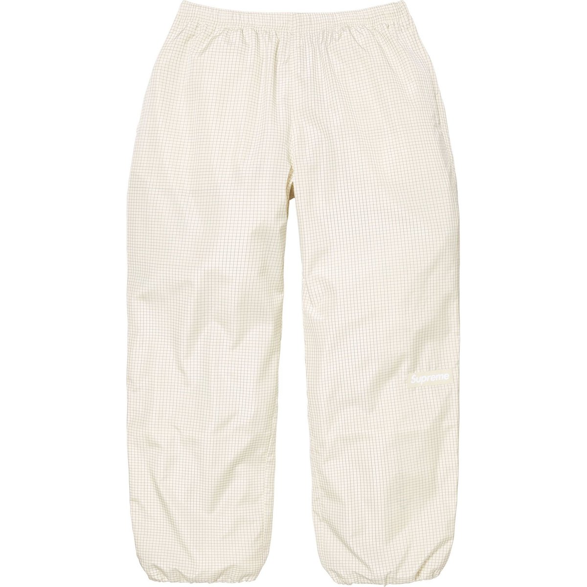 Details on Reflective Ripstop Track Pant White from spring summer
                                                    2025