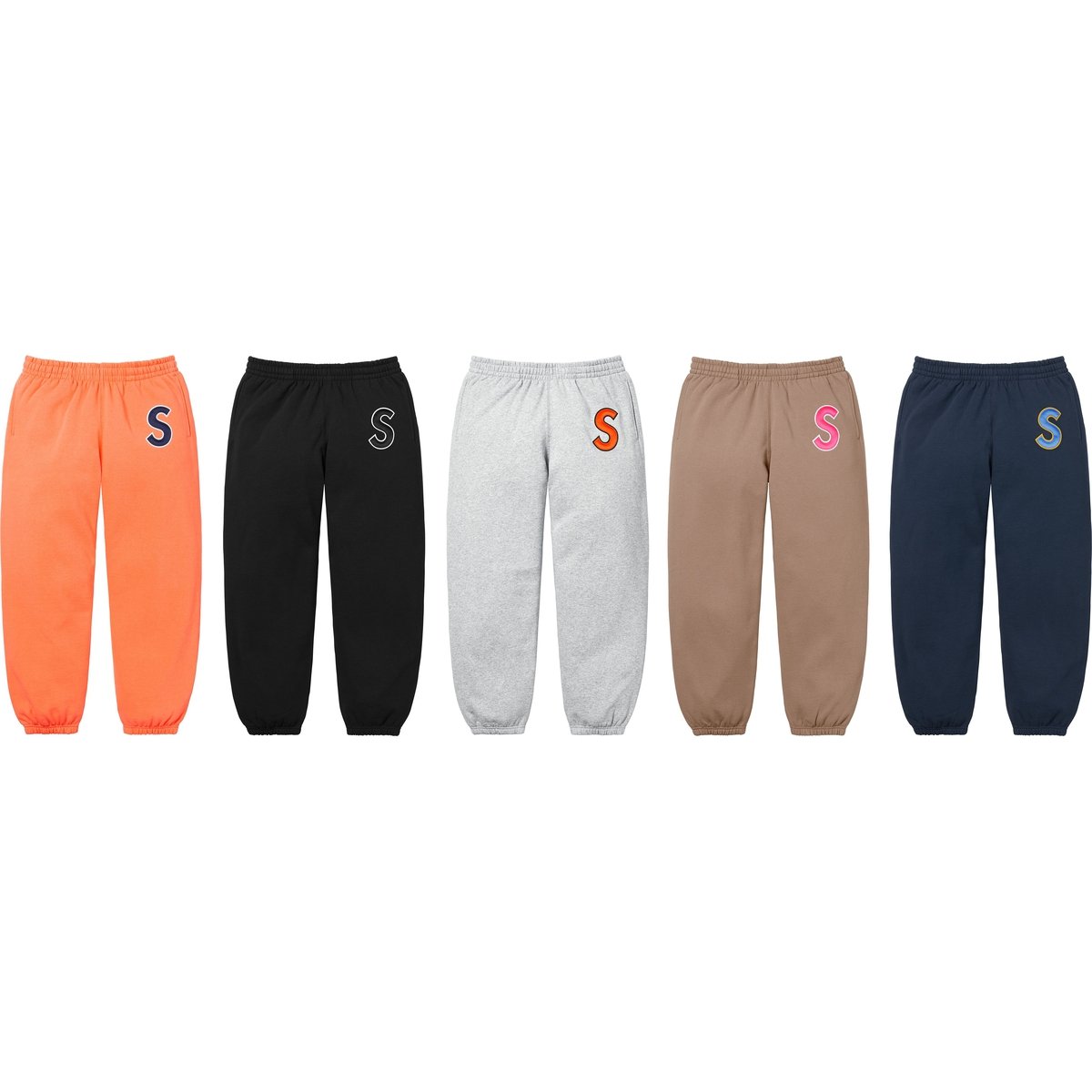 Supreme S Logo Sweatpant for spring summer 25 season