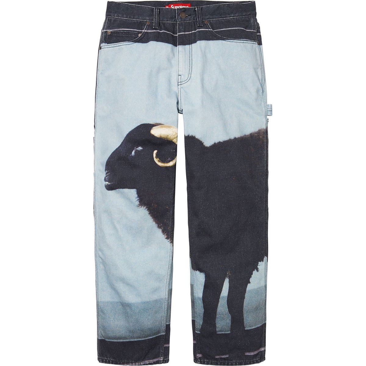 Details on Supreme Damien Hirst Painter Jean Black from spring summer
                                                    2025 (Price is $228)