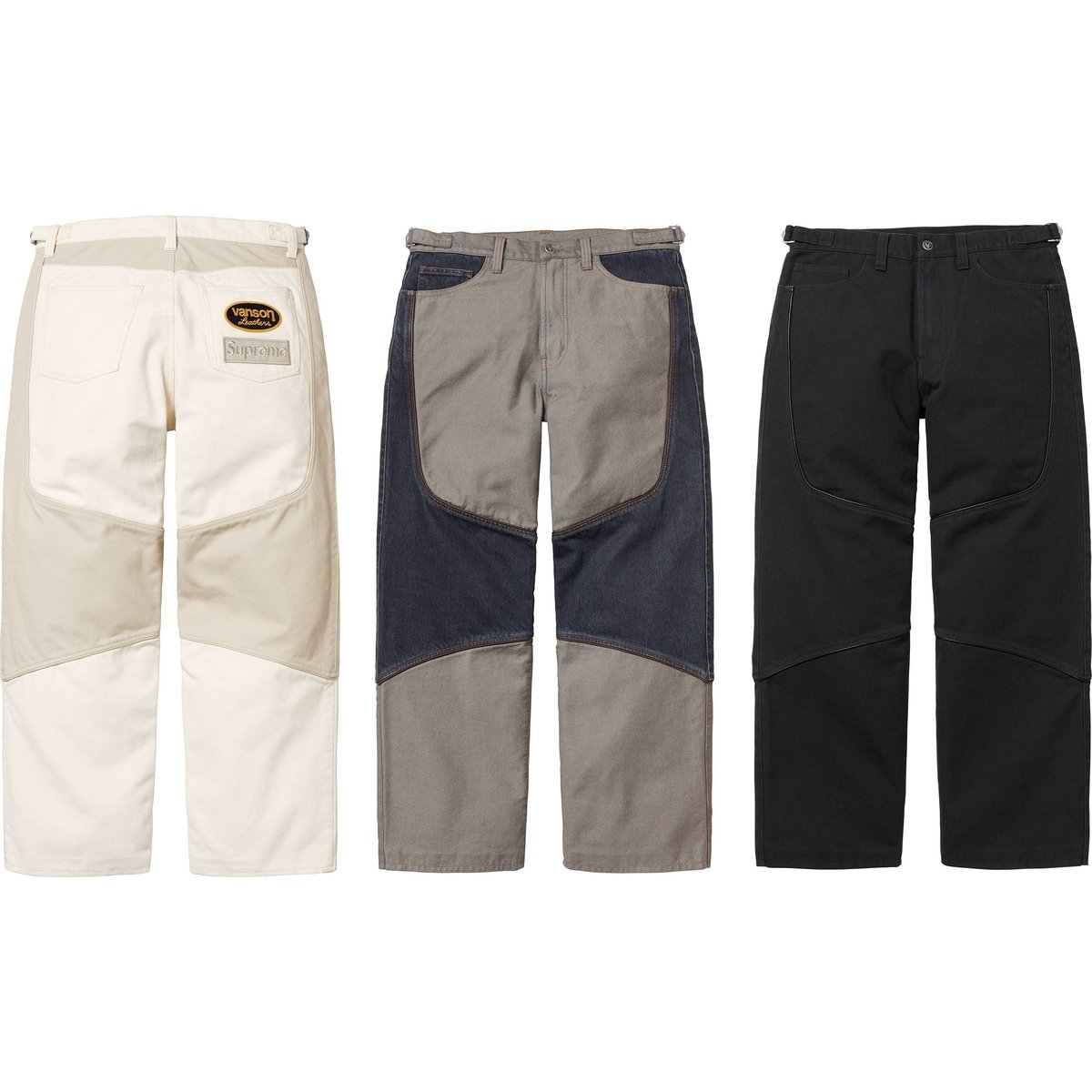 Supreme Supreme Vanson Leathers Cordura Cotton Pant for spring summer 25 season