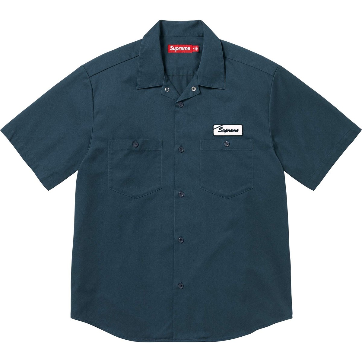 Details on Bitch S S Work Shirt Navy from spring summer
                                                    2025