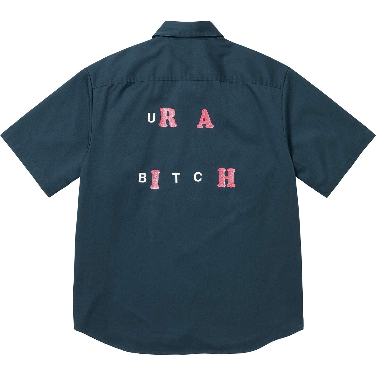 Details on Bitch S S Work Shirt Navy from spring summer
                                                    2025