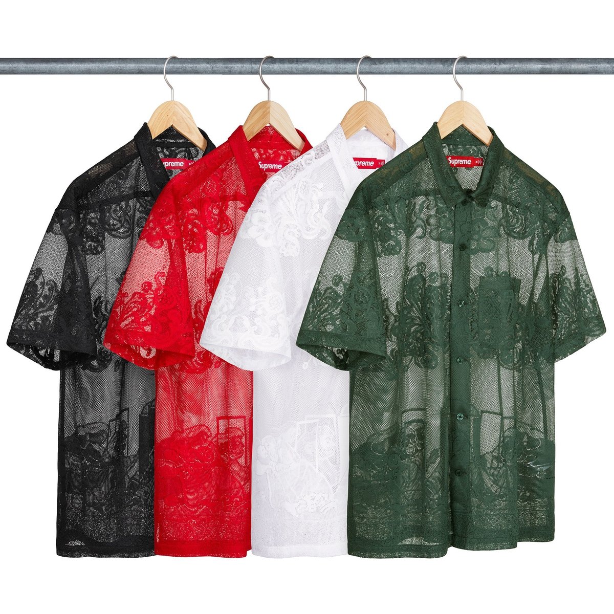 Supreme Last Supper Lace S S Shirt for spring summer 25 season