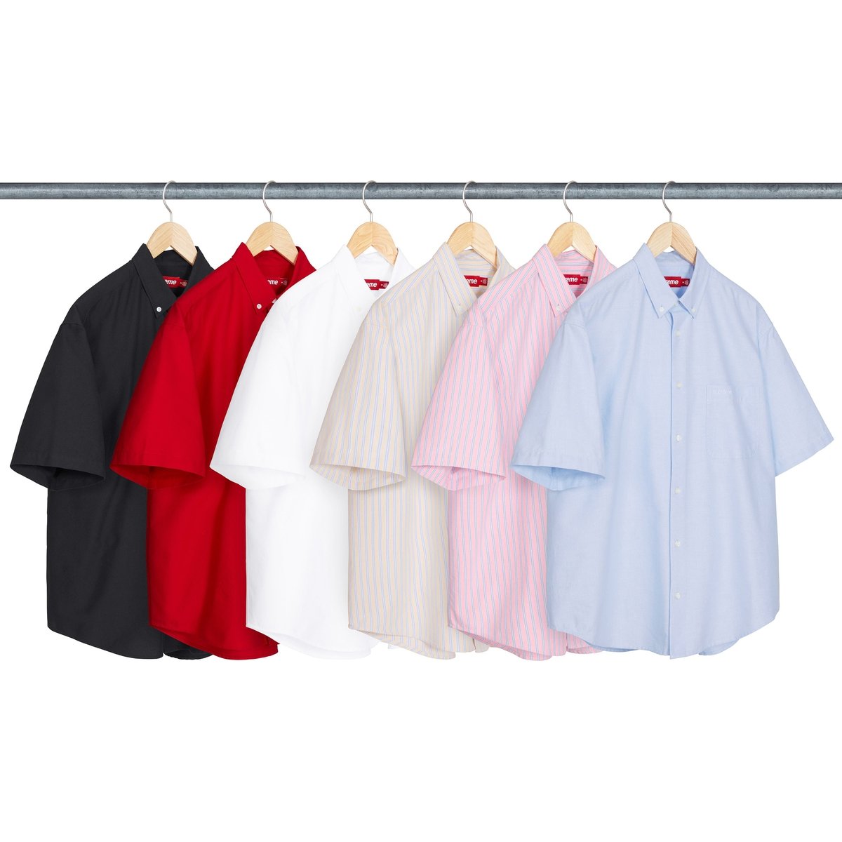 Supreme Loose Fit Oxford S S Shirt for spring summer 25 season