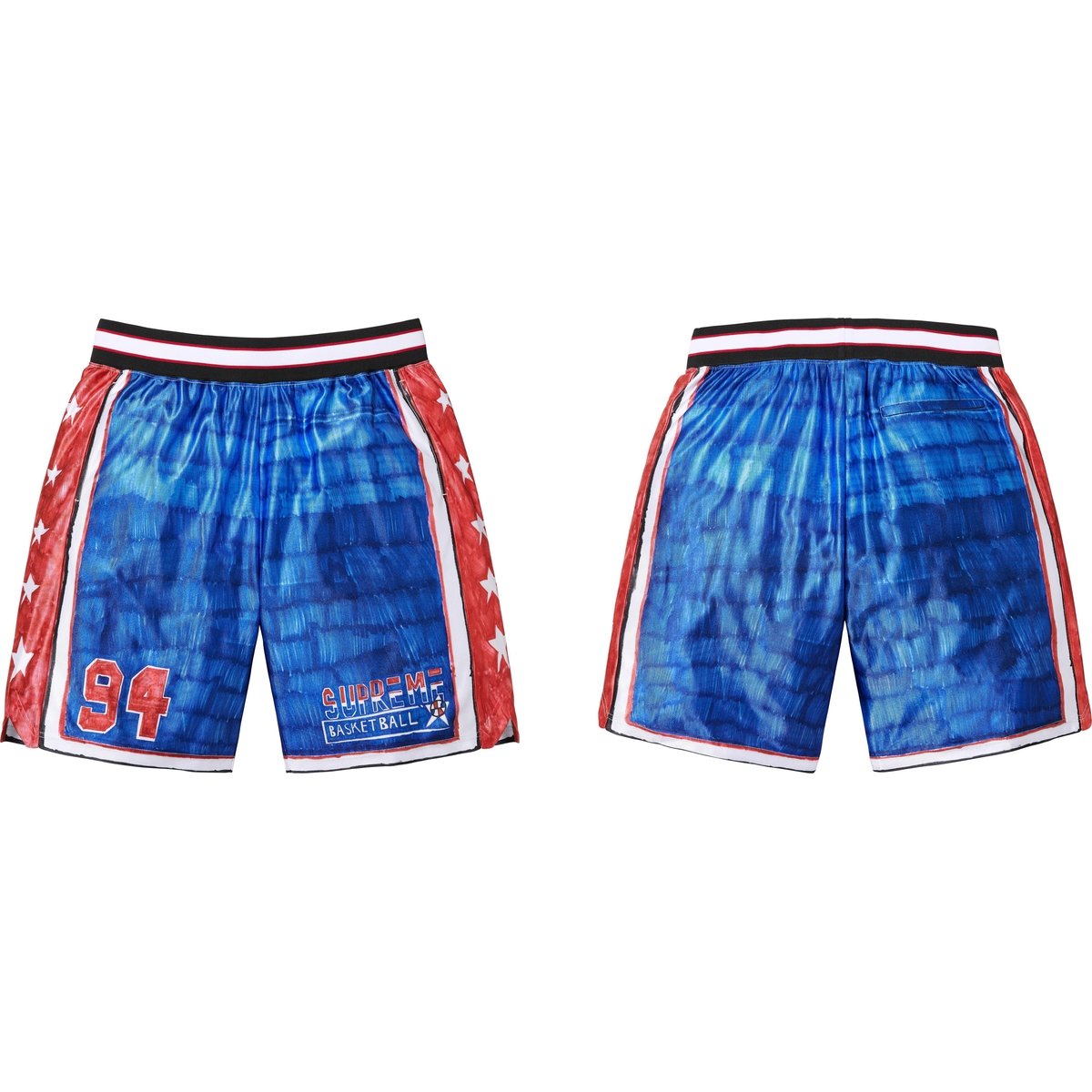 Supreme Marker Basketball Short for spring summer 25 season