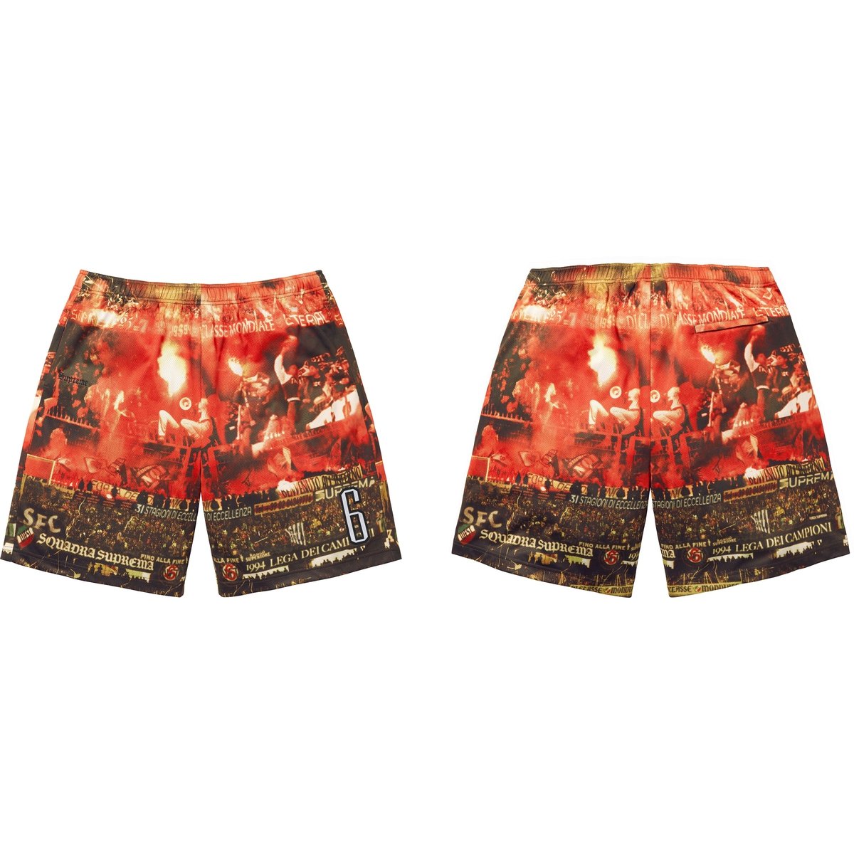 Supreme Vinci Por Noi Soccer Short for spring summer 25 season