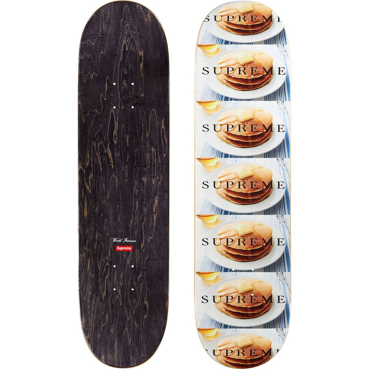 Supreme Pancakes Skateboard releasing on Week 1 for spring summer 2025