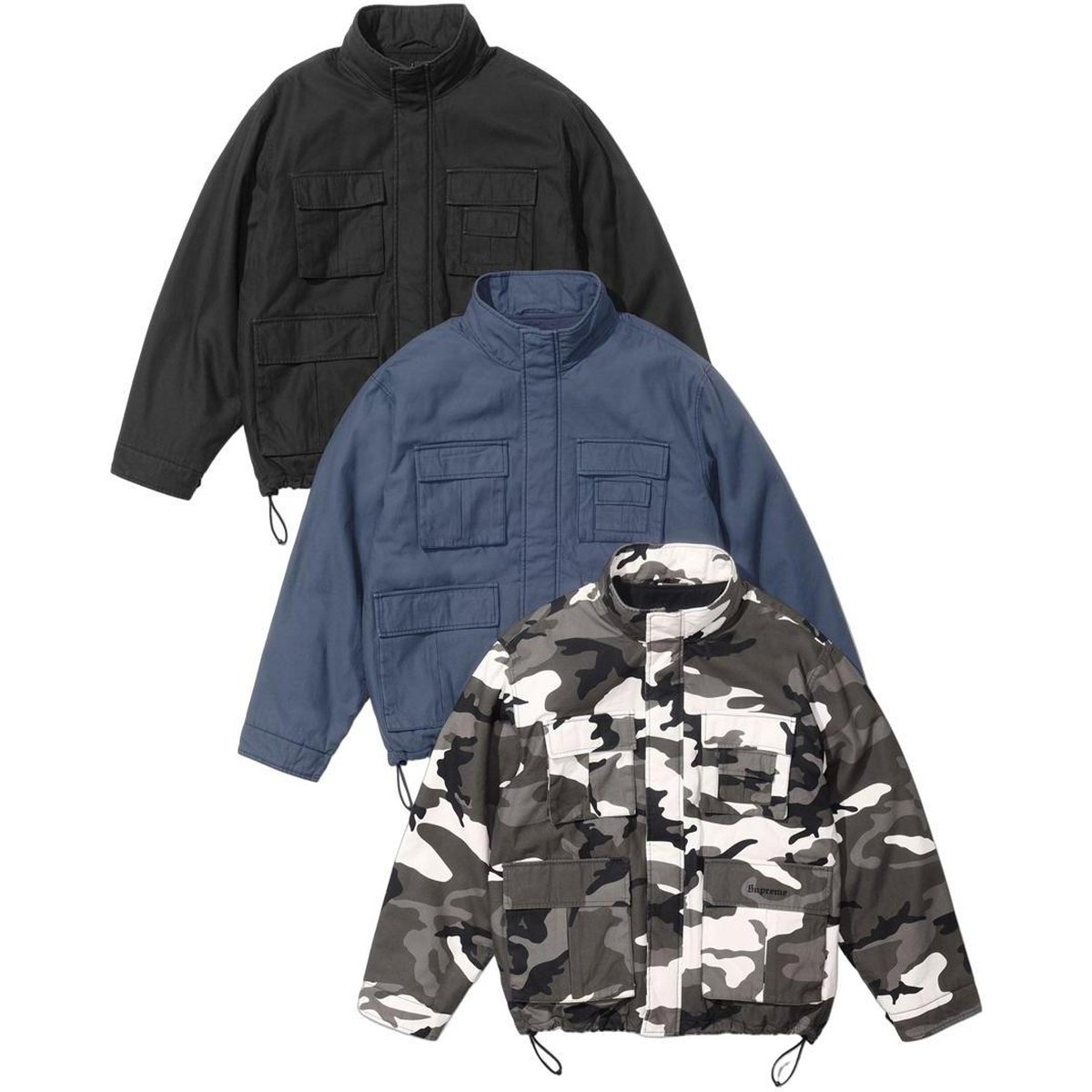 Supreme Supreme Aphex Twin Alpha Industries Cargo Jacket (SS25) - $398