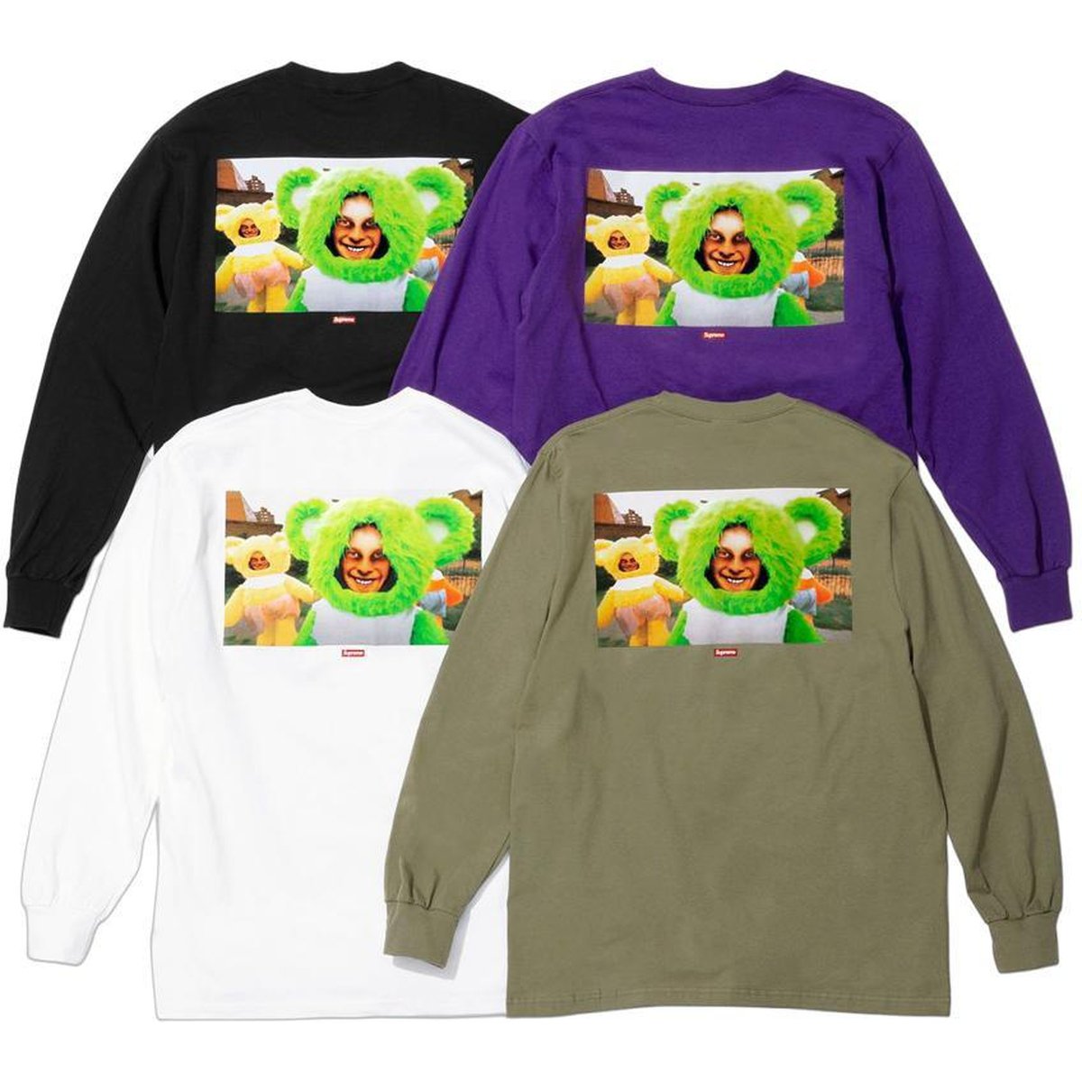 Supreme Supreme Aphex Twin Donkey Rhubarb L S Tee (SS25) - $58