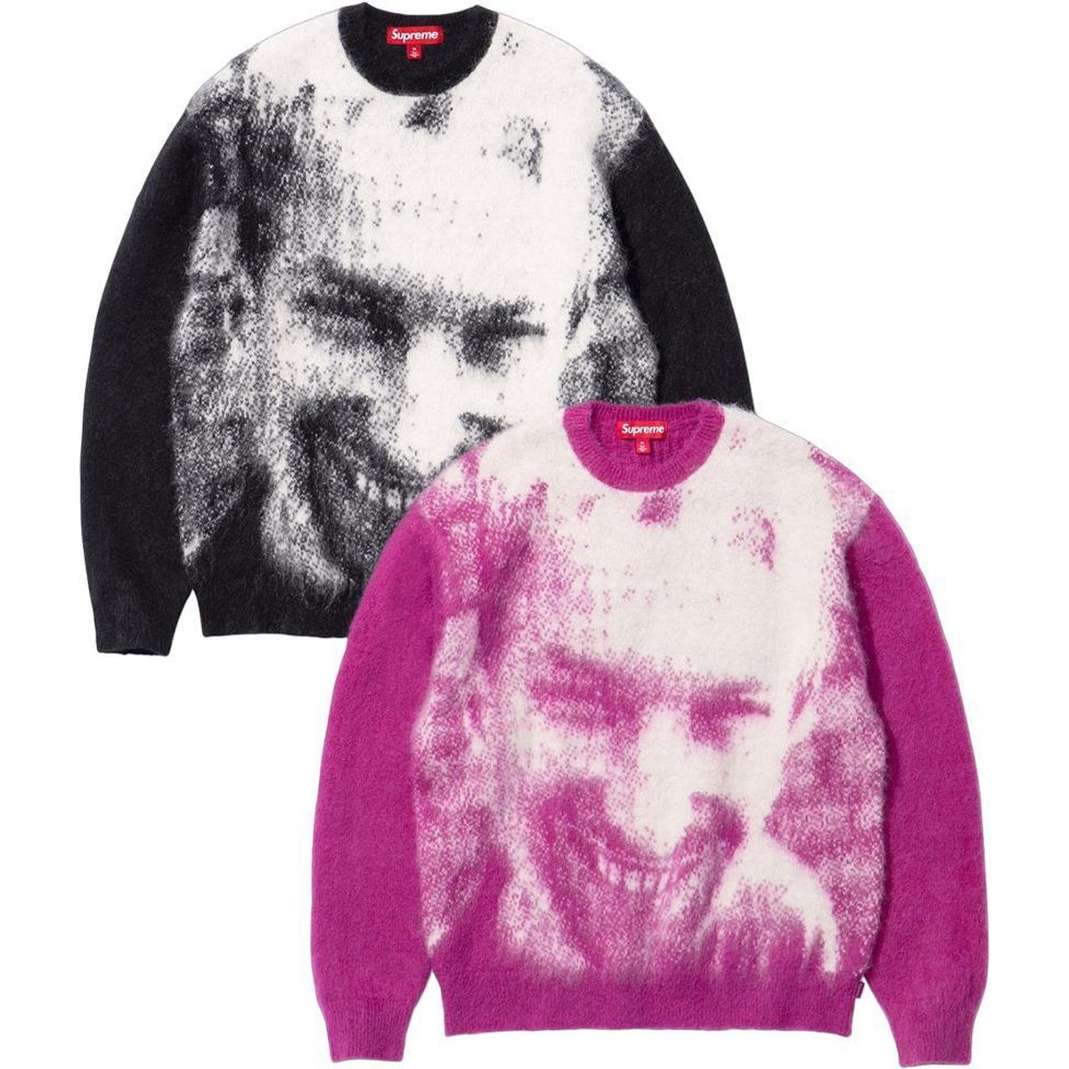 Supreme Supreme Aphex Twin Mohair Sweater for spring summer 25 season