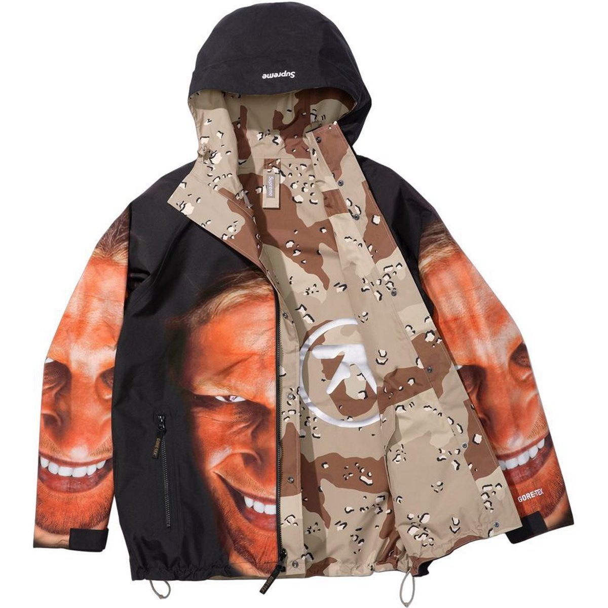 Supreme Supreme Aphex Twin Reversible GORE-TEX Hooded Jacket (SS25) - $598