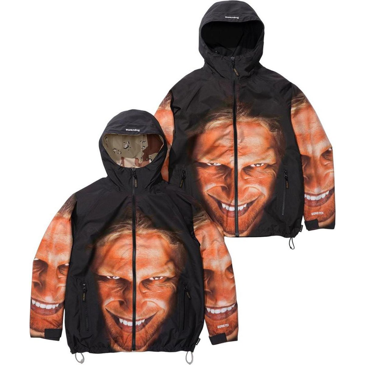 Supreme Supreme Aphex Twin Reversible GORE-TEX Hooded Jacket for spring summer 25 season