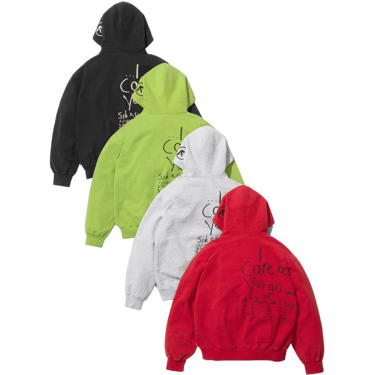 Supreme Supreme Aphex Twin Zip Up Hooded Sweatshirt (SS25) - $228