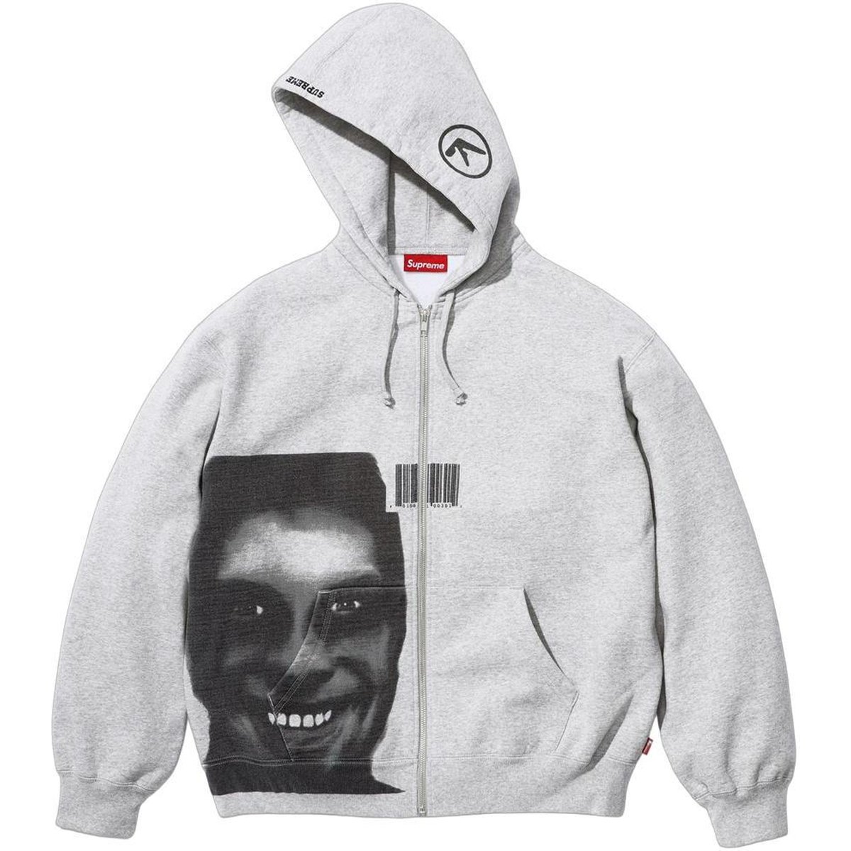 Supreme Supreme Aphex Twin Zip Up Hooded Sweatshirt (SS25) - $228