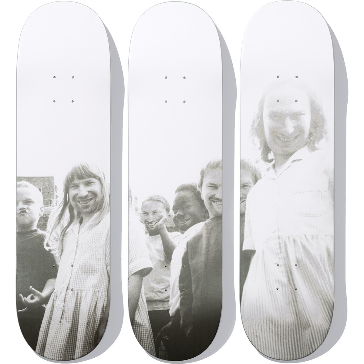 Supreme Supreme Aphex Twin Come To Daddy Skateboard (Set of 3) for spring summer 25 season