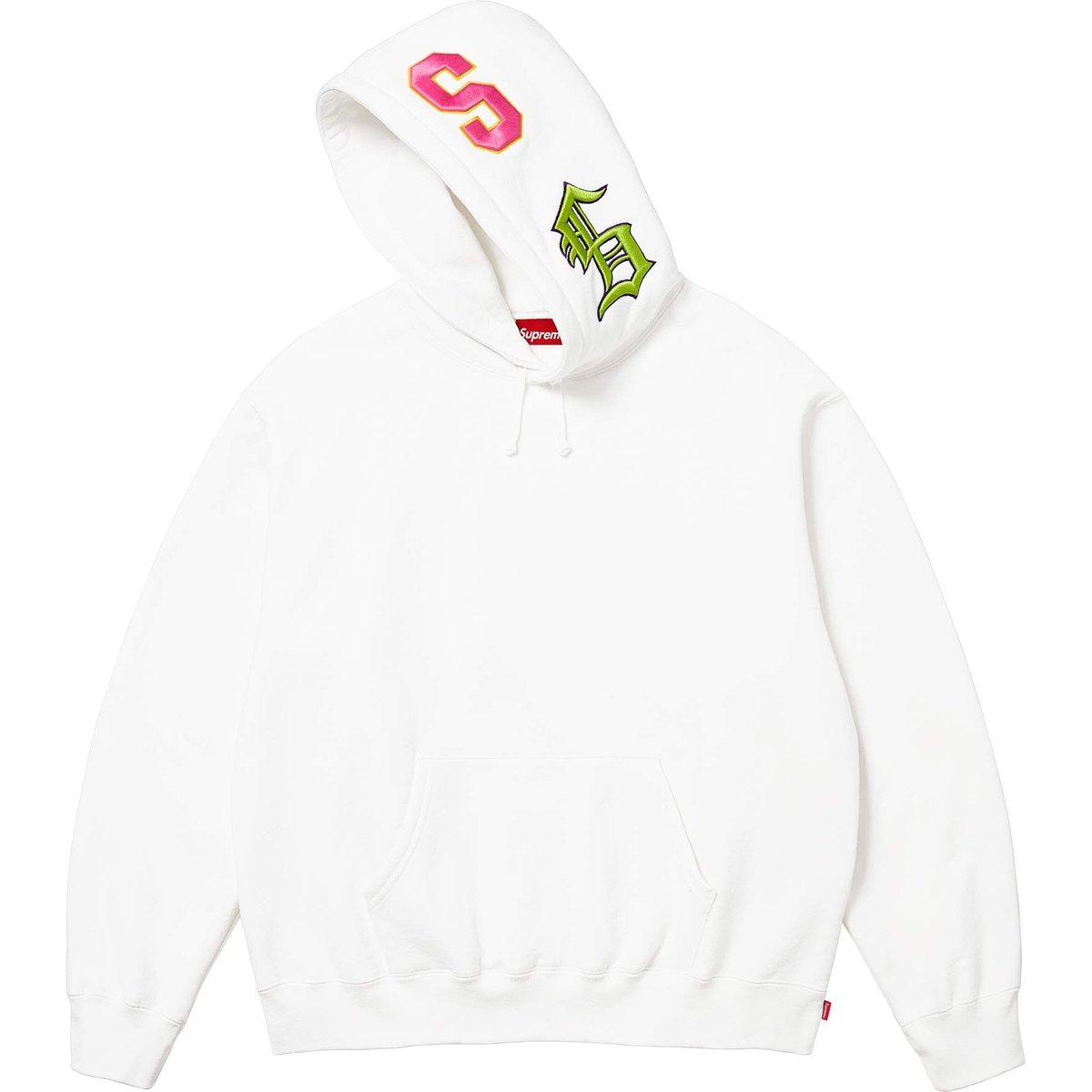 Details on Multi S Logo Hooded Sweatshirt White from spring summer
                                                    2025 (Price is $168)