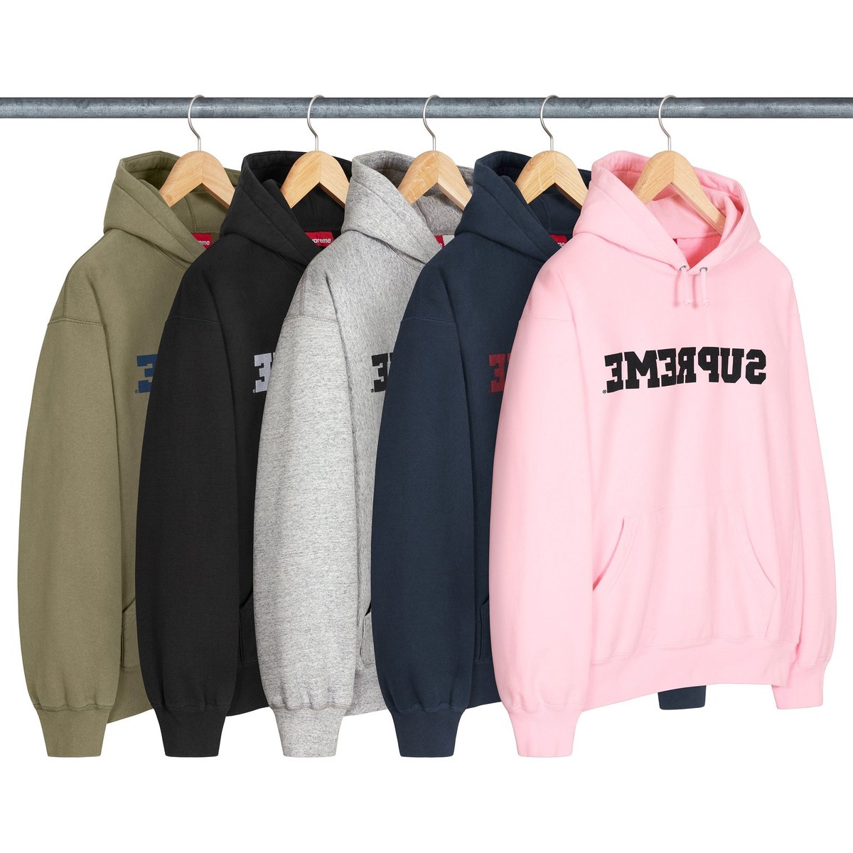 Supreme Reverse Hooded Sweatshirt for spring summer 25 season